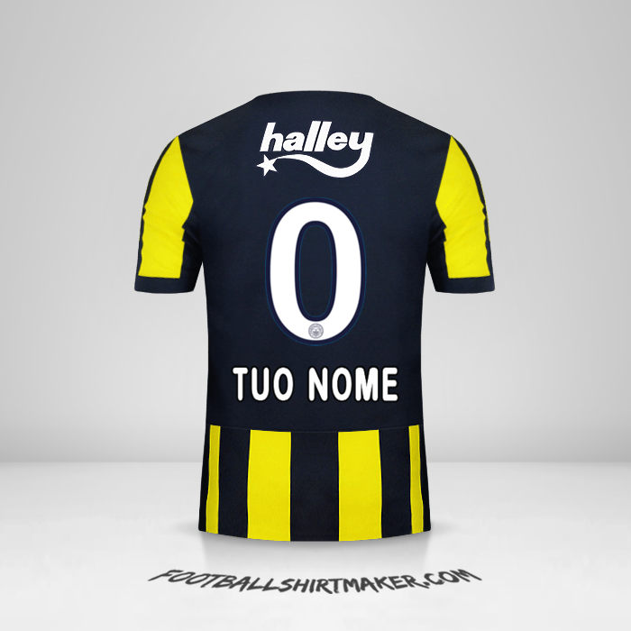 Maglia Fenerbahce SK 2017/18 -  tuo nome - 0