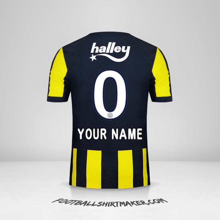 Shirt Fenerbahce SK 2017/18 -  your name - 0