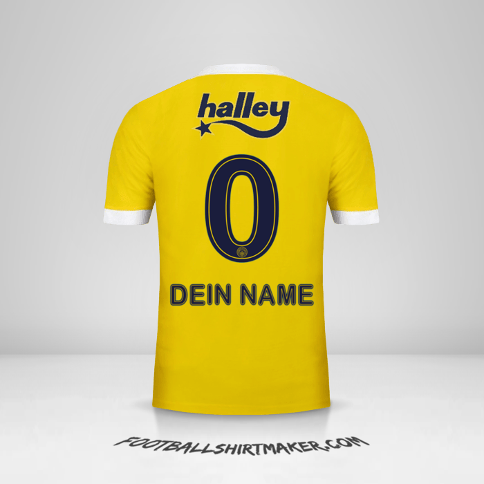 Trikot Fenerbahce SK 2017/18 II -  dein name - 0