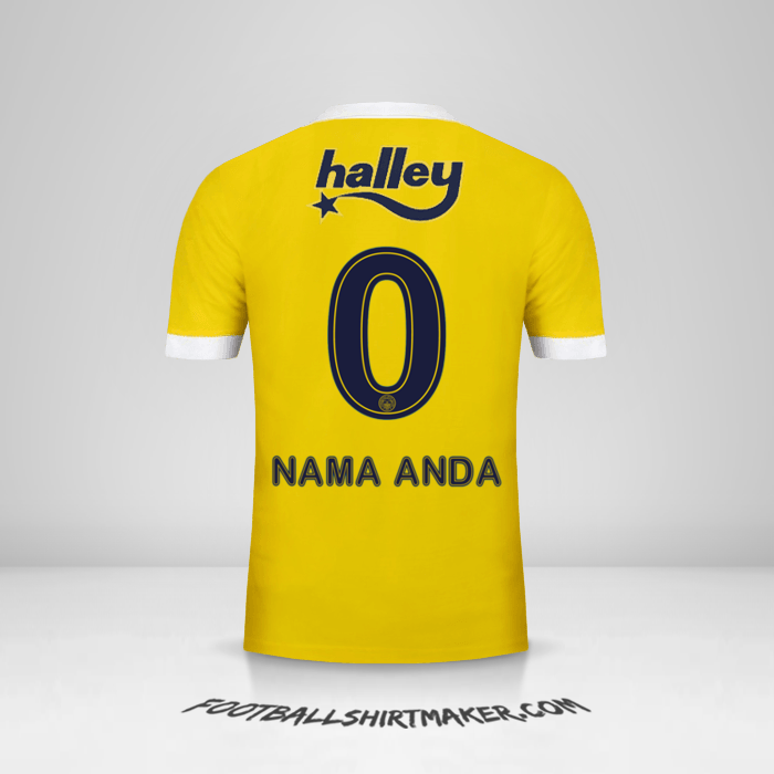 Jersey Fenerbahce SK 2017/18 II -  nama anda - 0