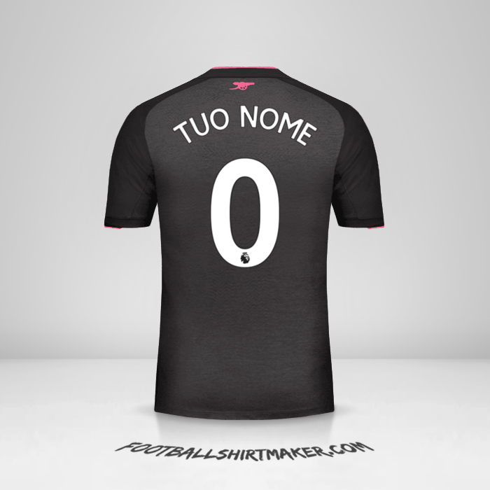 Maglia Arsenal 2017/18 III -  tuo nome - 0