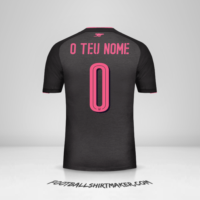 Camisola Arsenal 2017/18 Cup III -  o teu nome - 0