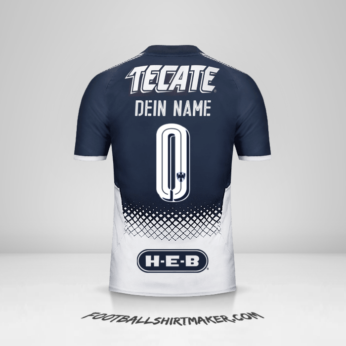 Trikot Monterrey 2017/18 -  dein name - 0