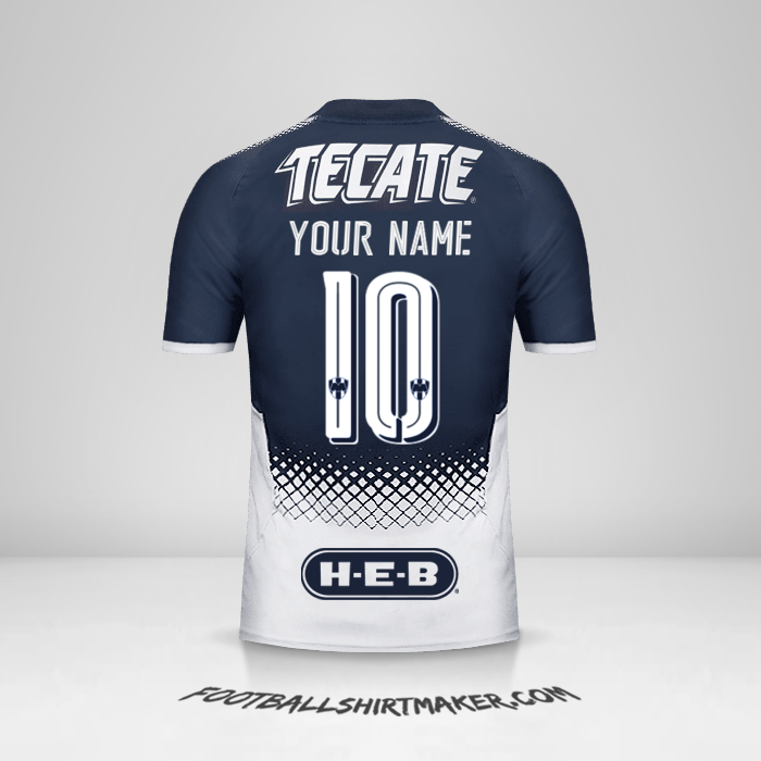 Monterrey 2017/18 jersey number 10 your name