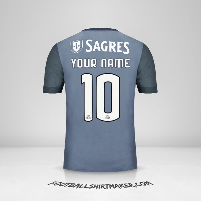 SL Benfica 2017/18 II jersey number 10 your name