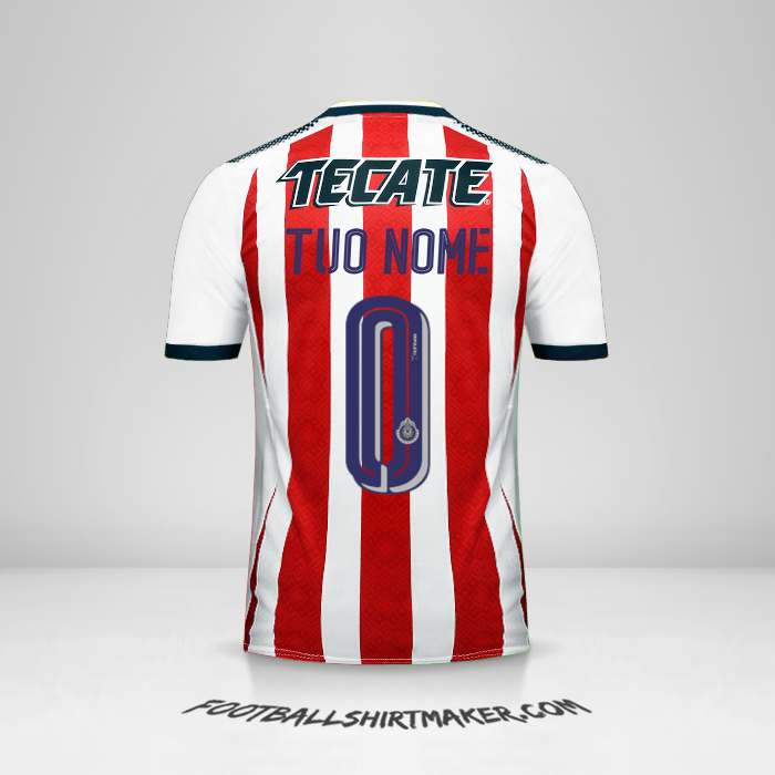 Maglia Guadalajara 2017/18 -  tuo nome - 0