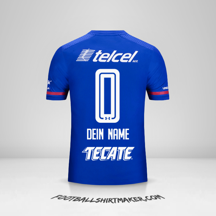 Trikot Cruz Azul 2017/18 -  dein name - 0
