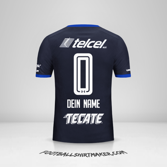 Trikot Cruz Azul 2017/18 III -  dein name - 0