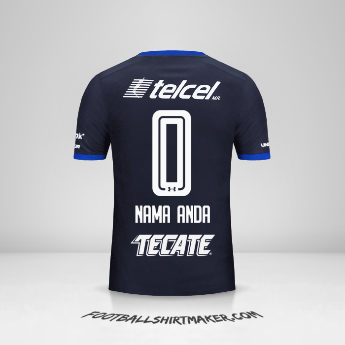 Jersey Cruz Azul 2017/18 III -  nama anda - 0