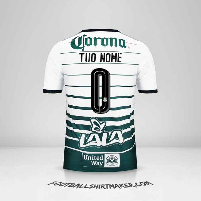 Maglia Santos Laguna 2017/18 -  tuo nome - 0