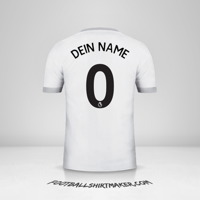 Trikot Manchester United 2017/18 III -  dein name - 0