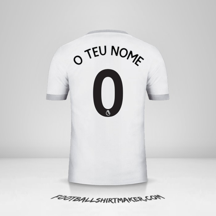 Camisola Manchester United 2017/18 III -  o teu nome - 0