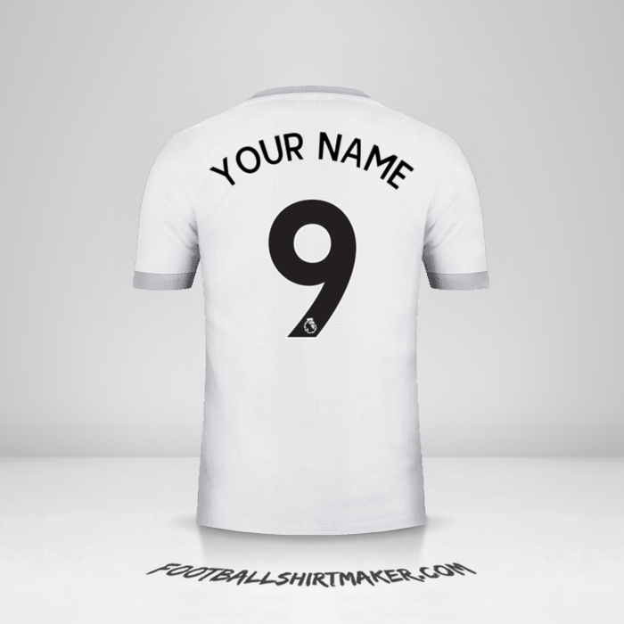 Manchester United 2017/18 III shirt number 9 your name