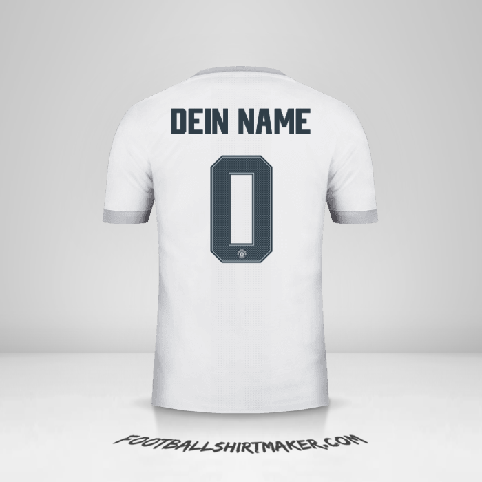 Trikot Manchester United 2017/18 Cup III -  dein name - 0