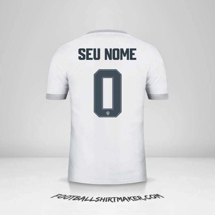 Camisa Manchester United 2017/18 Cup III -  seu nome - 0