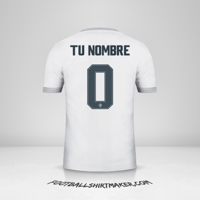 Camiseta Manchester United 2017/18 Cup III -  tu nombre - 0