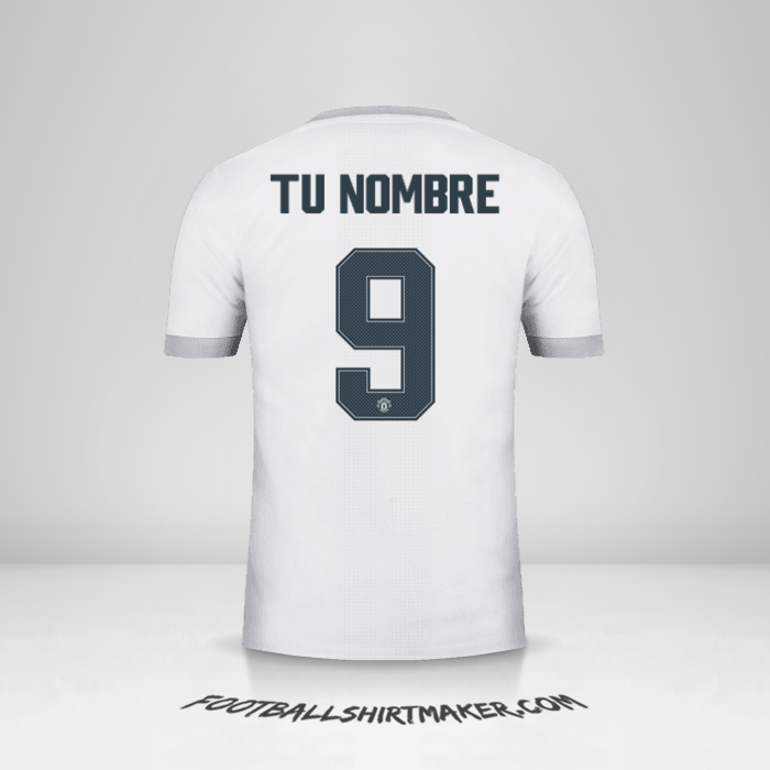 Camiseta Manchester United 2017/18 Cup III número 9 tu nombre