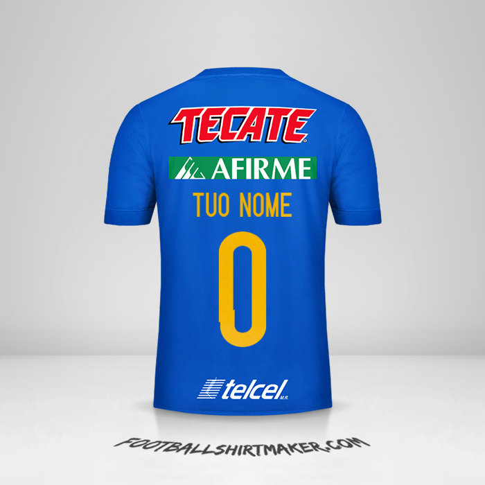 Maglia Tigres UANL 2017/18 II -  tuo nome - 0