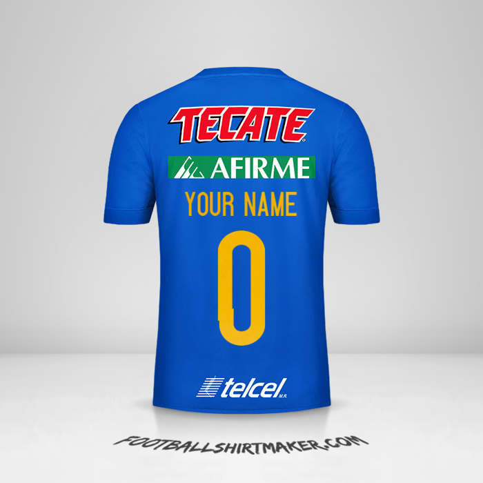 Jersey Tigres UANL 2017/18 II -  your name - 0