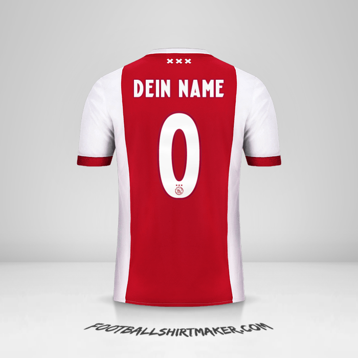 Trikot AFC Ajax 2017/18 -  dein name - 0