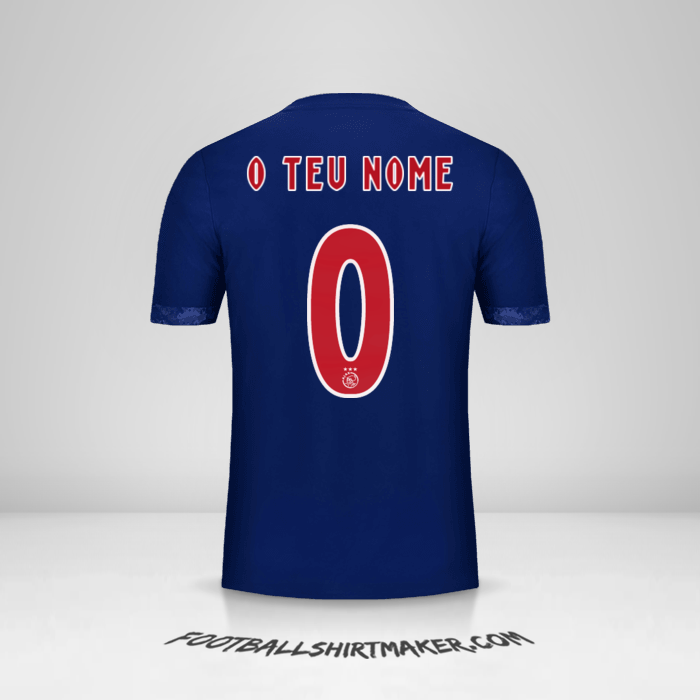 Camisola AFC Ajax 2017/18 II -  o teu nome - 0