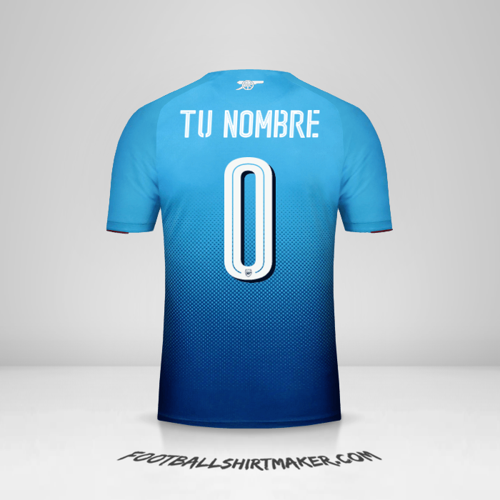 Camiseta Arsenal 2017/18 Cup II -  tu nombre - 0