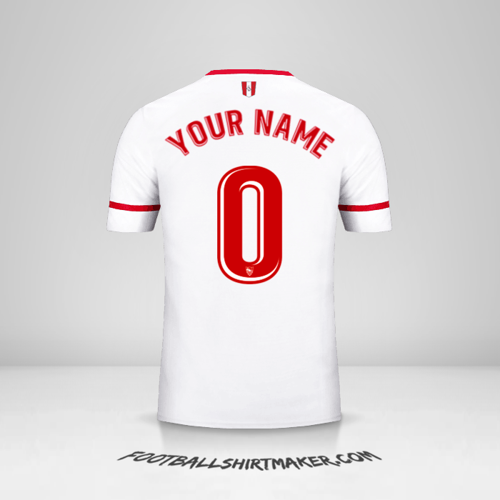 Jersey Sevilla FC 2017/2018 -  your name - 0