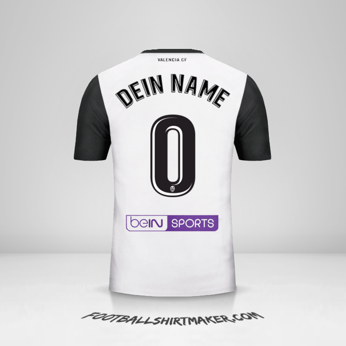 Trikot Valencia CF 2017/18 -  dein name - 0