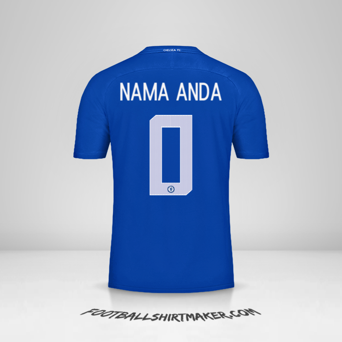 Jersey Chelsea 2017/18 Cup -  nama anda - 0