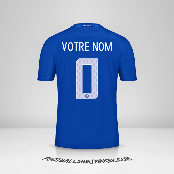 Maillot Chelsea 2017/18 Cup -  votre nom - 0