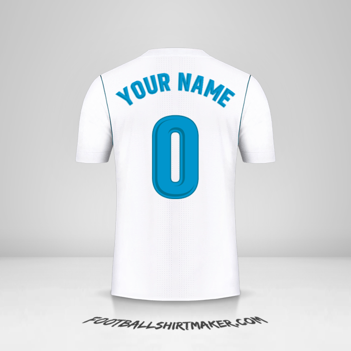 Shirt Real Madrid CF 2017/18 -  your name - 0