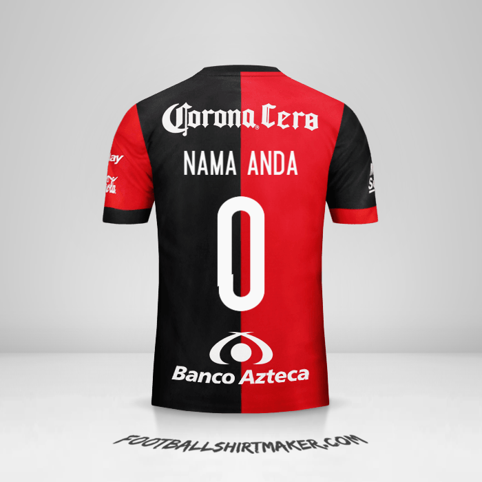 Jersey Atlas 2017/18 -  nama anda - 0