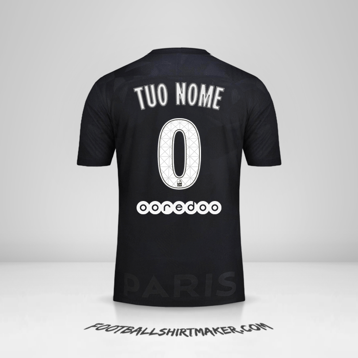 Maglia Paris Saint Germain 2017/18 III -  tuo nome - 0