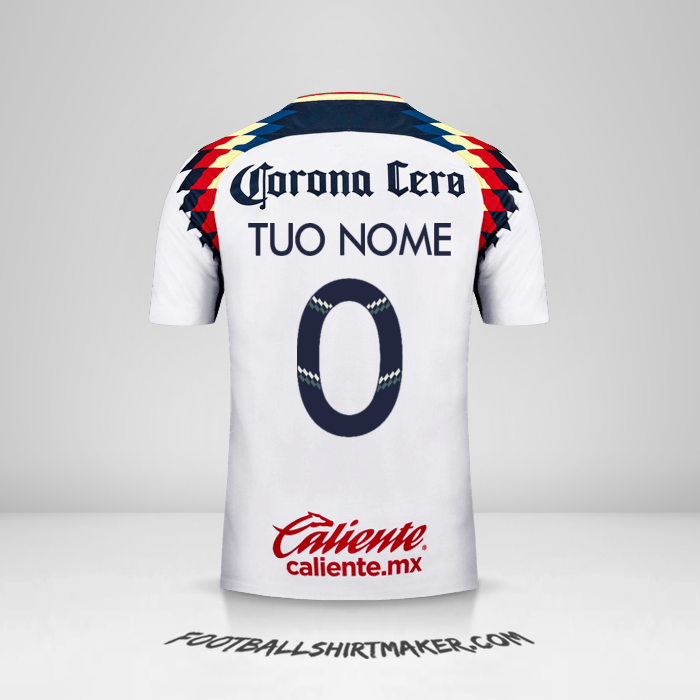 Maglia Club America 2017/18 II -  tuo nome - 0