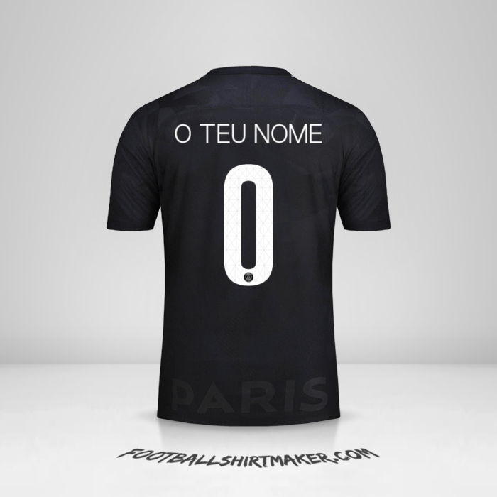 Camisola Paris Saint Germain 2017/18 Cup III -  o teu nome - 0