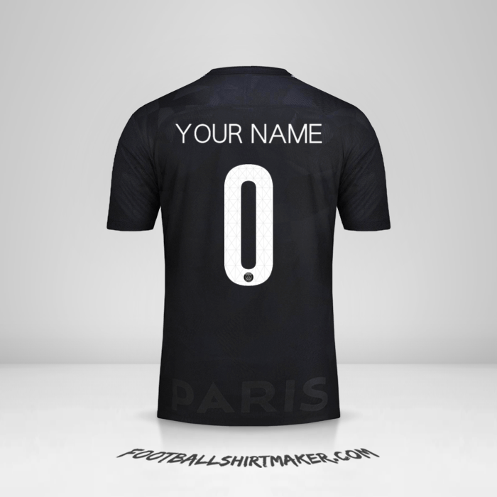 Jersey Paris Saint Germain 2017/18 Cup III -  your name - 0