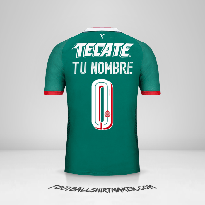 Jersey Guadalajara 2017/18 III -  tu nombre - 0