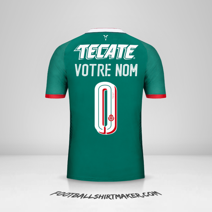 Maillot Guadalajara 2017/18 III -  votre nom - 0