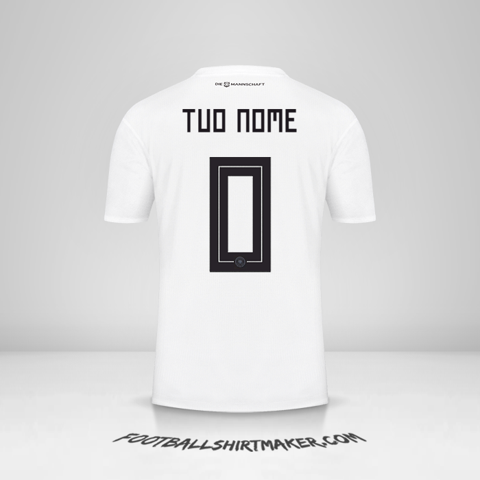 Maglia Germania 2018 -  tuo nome - 0