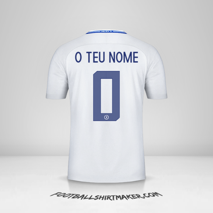 Camisola Chelsea 2017/18 Cup II -  o teu nome - 0