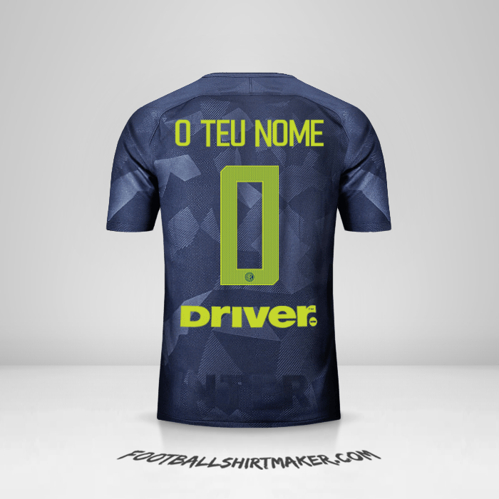 Camisola Inter 2017/18 III -  o teu nome - 0