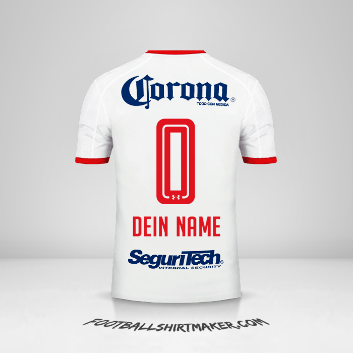 Trikot Toluca FC 2017/18 II -  dein name - 0