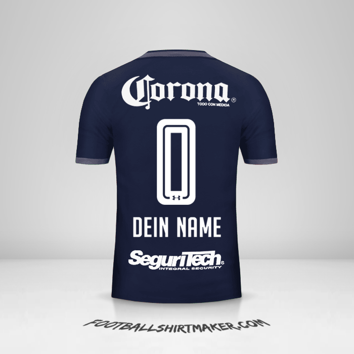 Trikot Toluca FC 2017/18 III -  dein name - 0