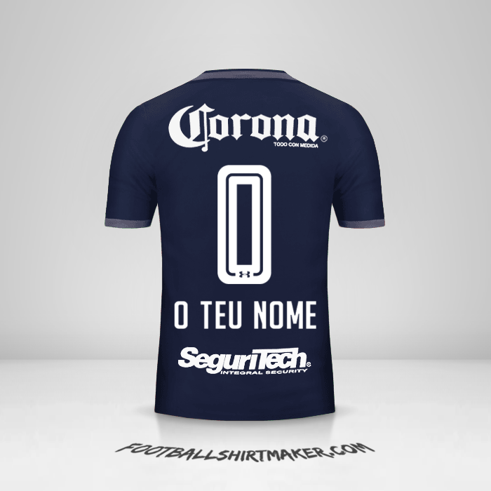 Camisola Toluca FC 2017/18 III -  o teu nome - 0