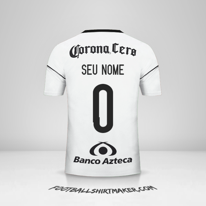 Camisa Atlas 2017/18 II -  seu nome - 0