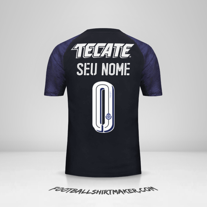 Camisa Guadalajara 2017/18 II -  seu nome - 0