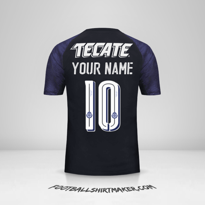 Guadalajara 2017/18 II shirt number 10 your name