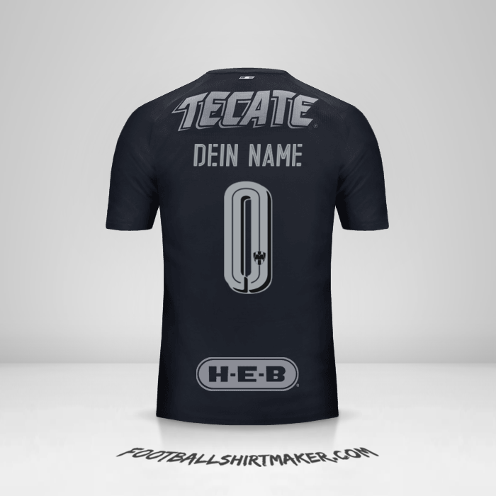 Trikot Monterrey 2017/18 II -  dein name - 0