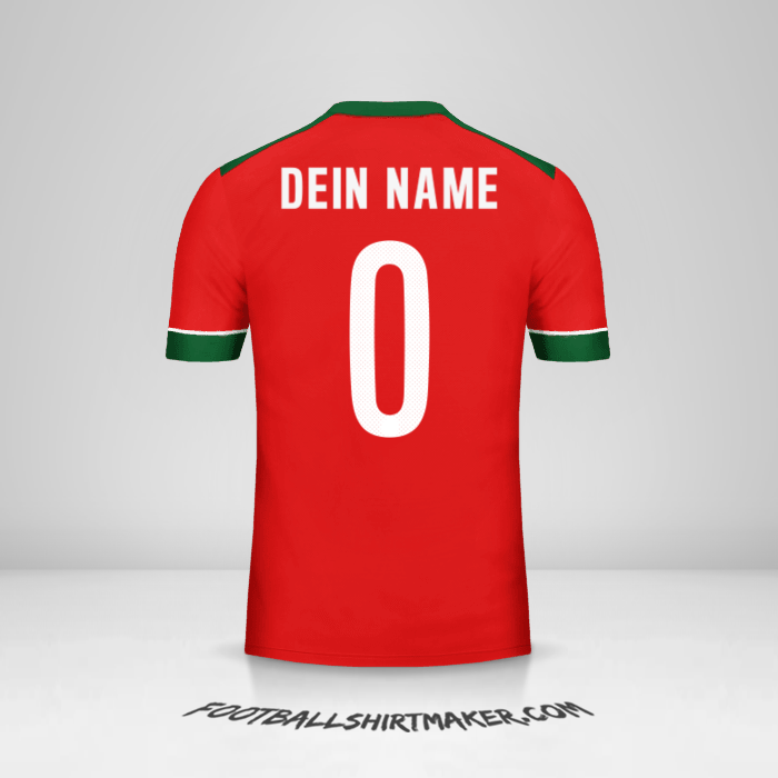 Trikot Indonesien 2014/15 -  dein name - 0