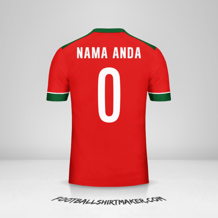 Jersey Indonesia 2014/15 -  nama anda - 0